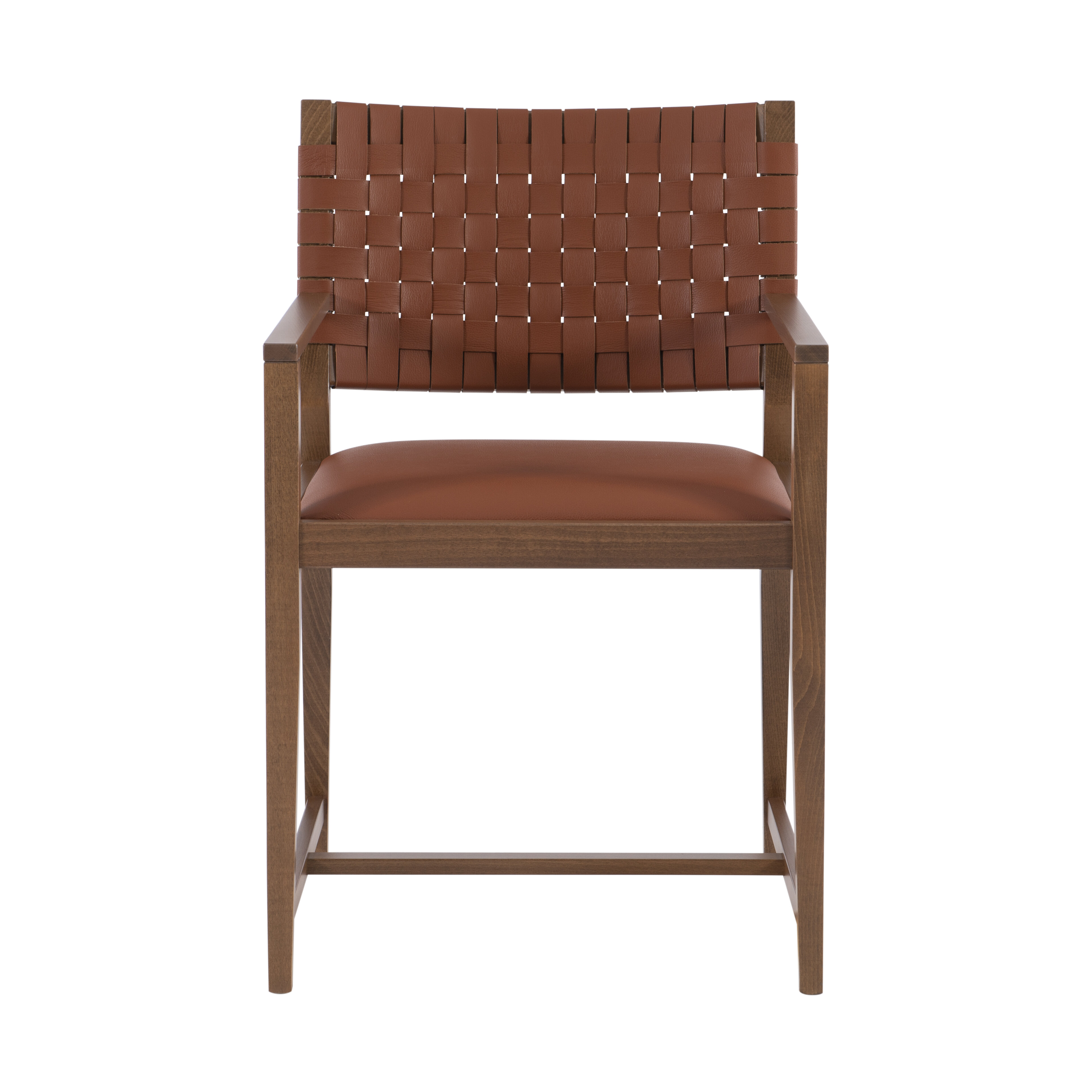 cossey solid wood arm chair