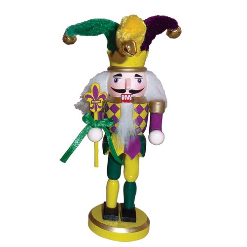 The Holiday Aisle® Mardi Gras Nutcracker Ornament Hanging Figurine ...