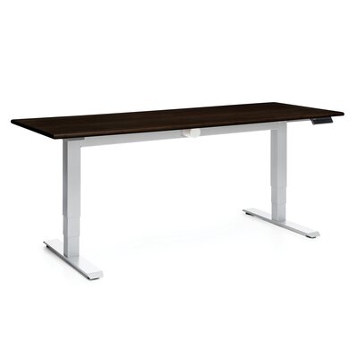 Height Adjustable Standing Desk Ofm Color Espresso Size 72 W