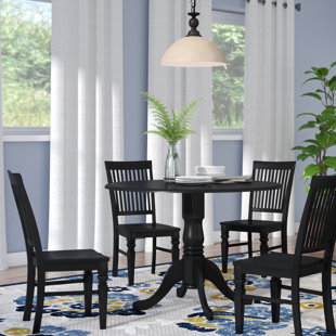Abrahamic 5 Piece Drop Leaf Wood Dining Set By Andover Mills Great