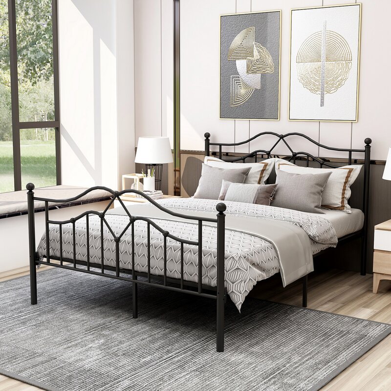 Charlton Home® Glynne Platform Bed 