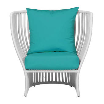 David Francis Furniture Napa Patio Chair With Sunbrella Cushions Patio Chair With Sunbrella Cushions