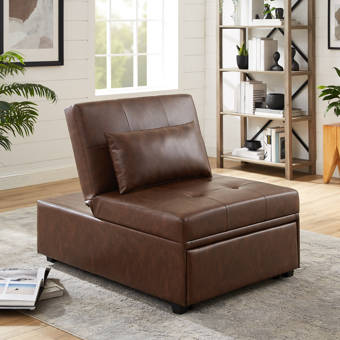 Zipcode Design Deanne 31 5 Wide Tufted Convertible Chair Wayfair