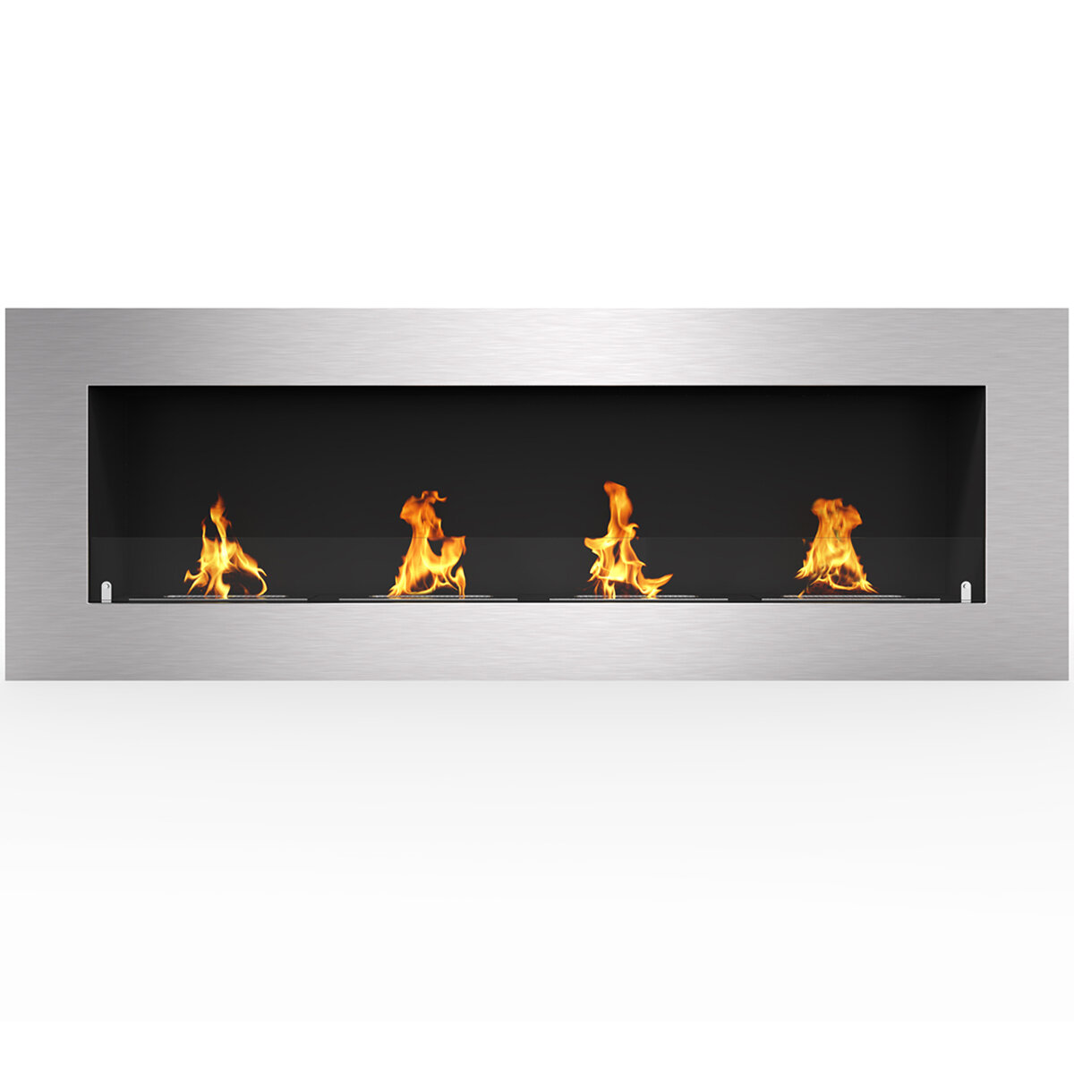 Orren Ellis Aron Wall Mounted Bio Ethanol Fireplace Wayfair