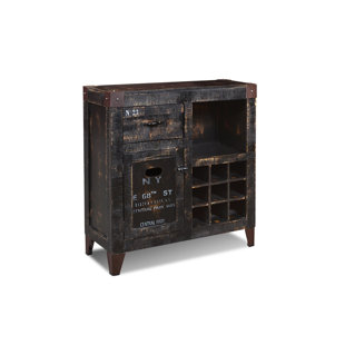 Go to store & view more images 17 Stories Sandie 9 Bottle Floor Wine Cabinet