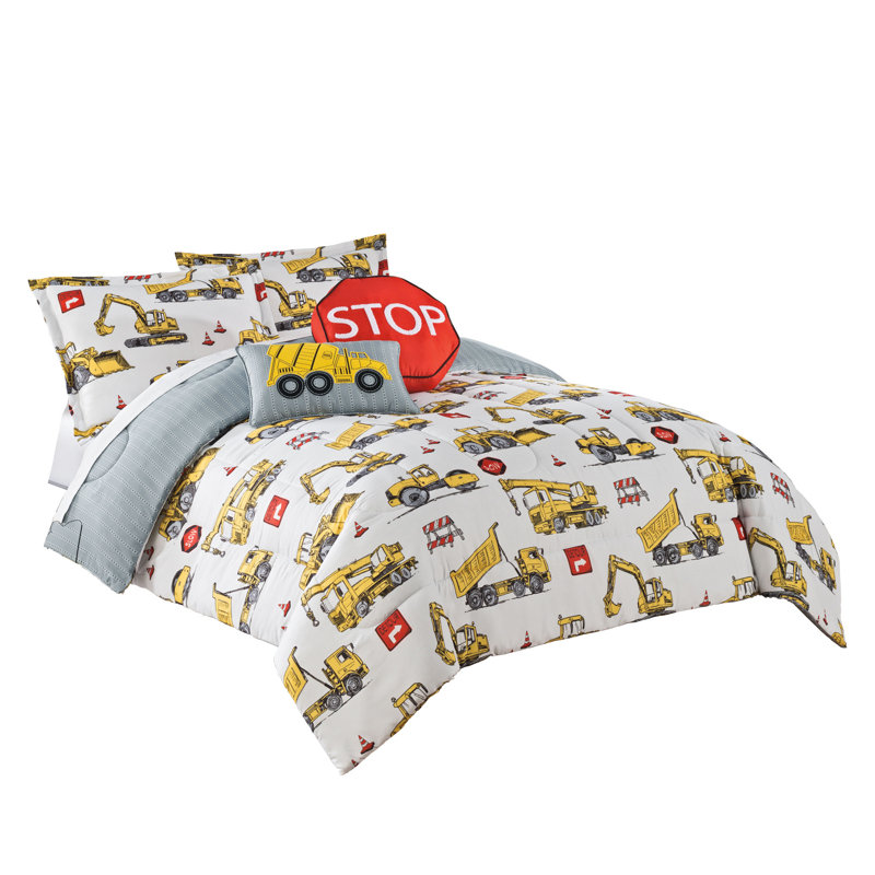 Waverly Under Construction Reversible Comforter Set Reviews
