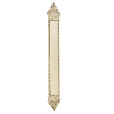 L'enfant Push/Pull Plate BRASS Accents Finish: Polished Brass