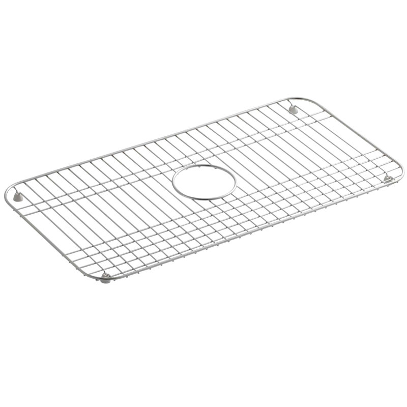 K 6517 St Kohler Gimlet Bakersfield Stainless Steel Sink Rack 25 X 12 3 4 Reviews Wayfair