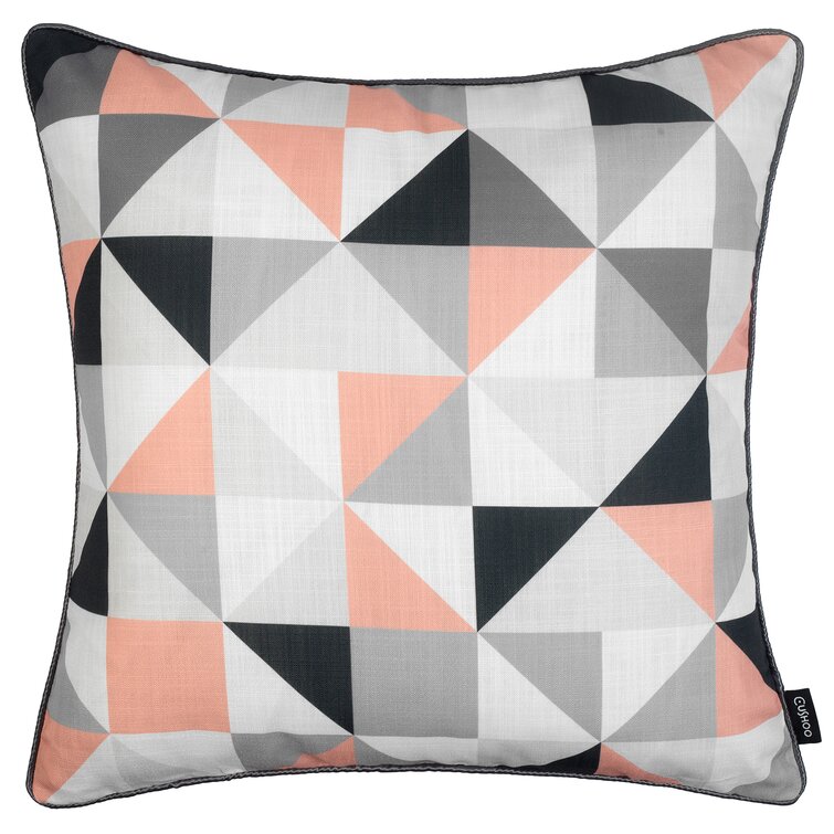 17 Stories Brunson Geometric Square Cushion Cover & Reviews | Wayfair.co.uk