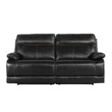Roesch Leather Reclining Loveseat by Red Barrel Studio®