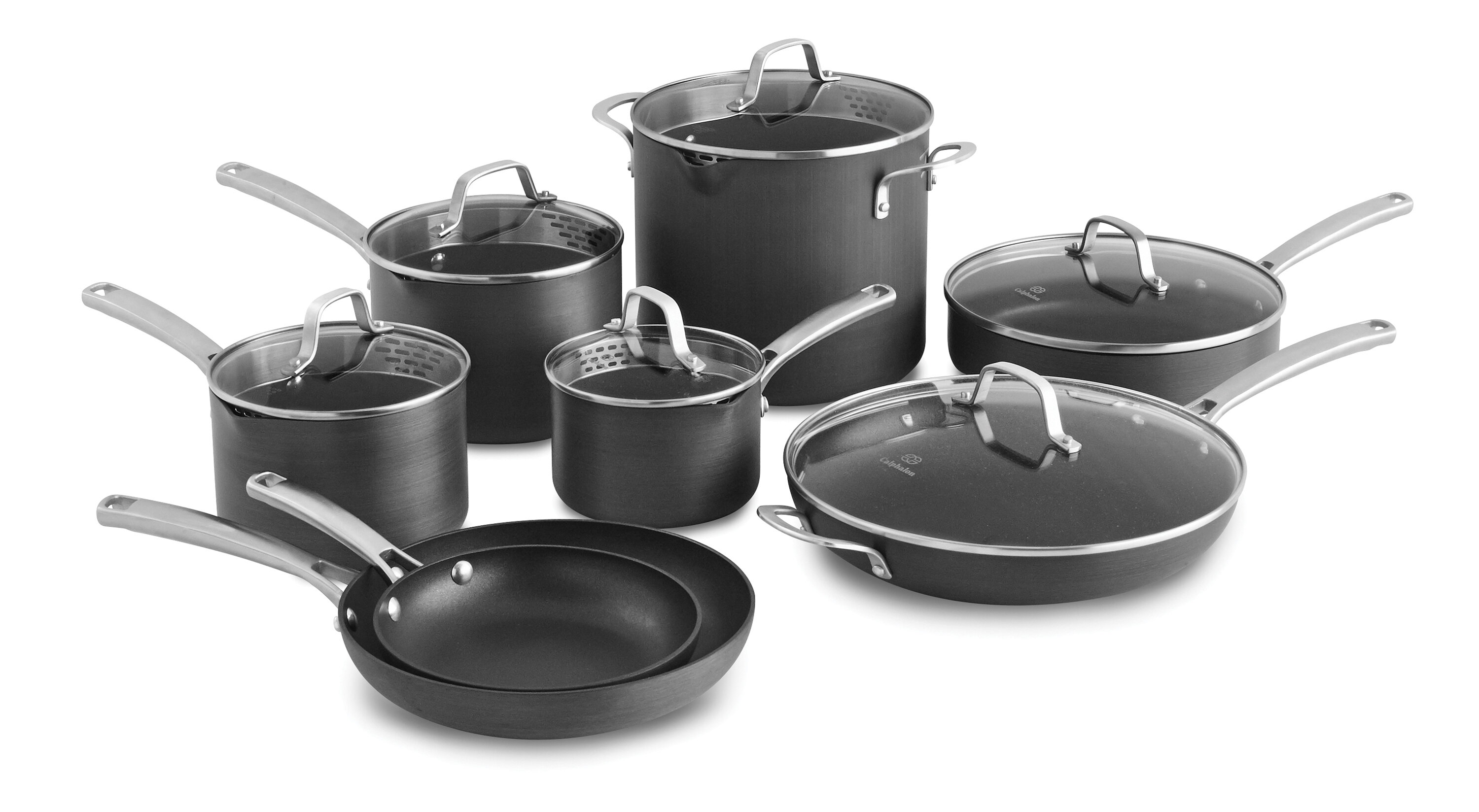 calphalon pots and pans stainless steel