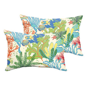 Lumbar Pillows You Ll Love In 2019 Wayfair Evadne Indoor Outdoor Lumbar Pillow Set Of 2