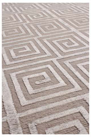 Exquisite Rugs Greek Key Greco Hand Knotted Wool Beige Area Rug Wayfair