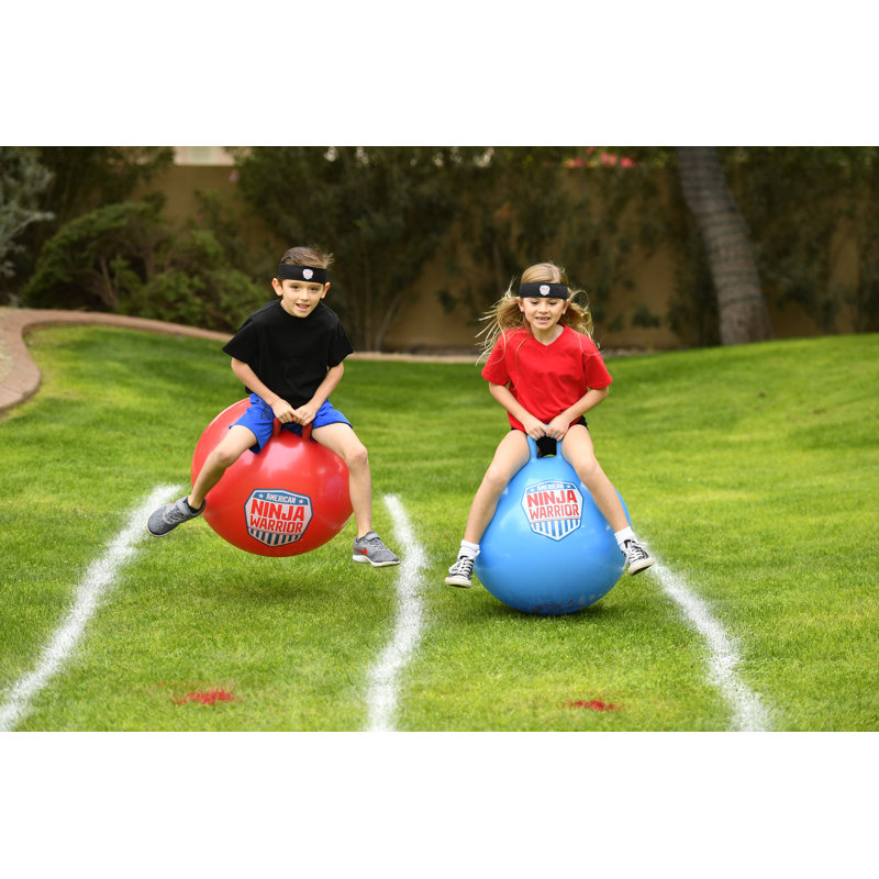 ninja warrior bounce ball