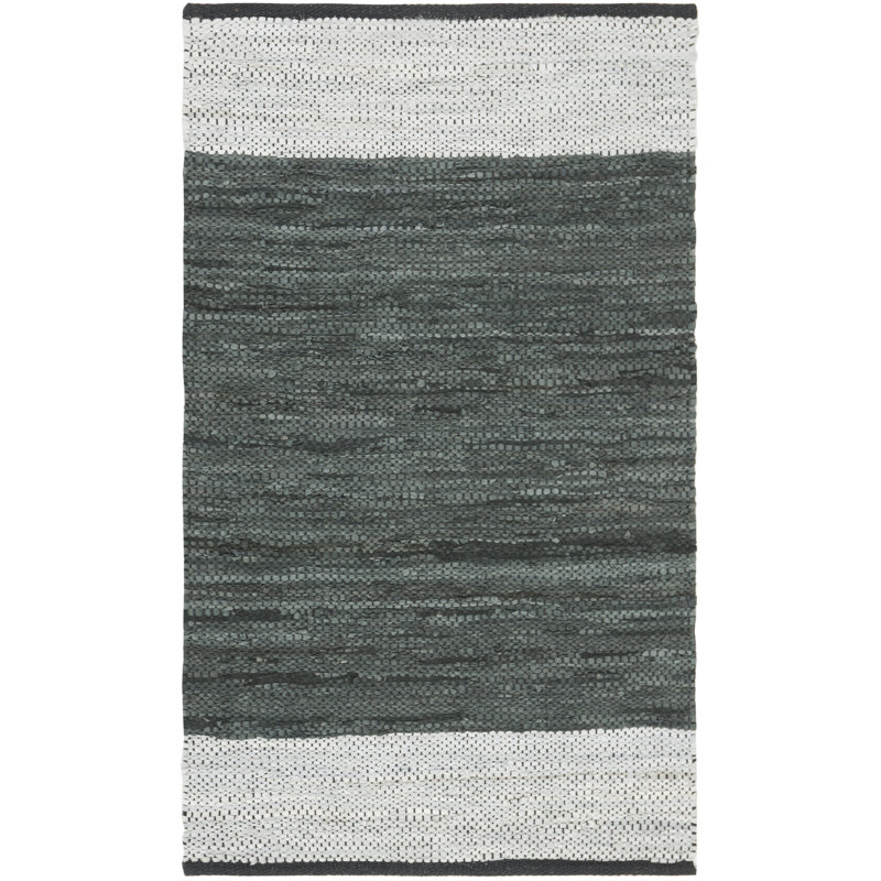 Gracie Oaks Mascarenas Vintage Handwoven Flatweave Cotton Gray Silver Area Rug Reviews Wayfair