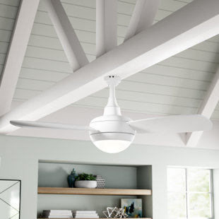Remote Control White Cream Ceiling Fans You Ll Love In 2021 Wayfair
