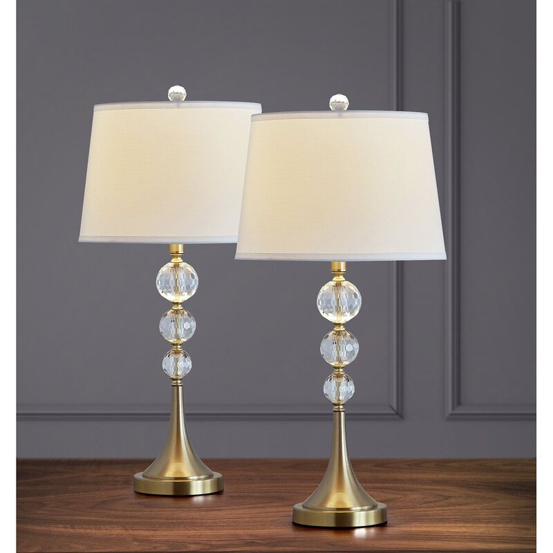 wayfair crystal table lamps