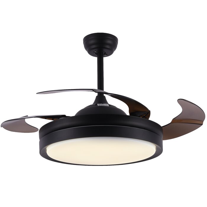 Putterman 3 Blade Led Ceiling Fan With Remote Light Kit Included