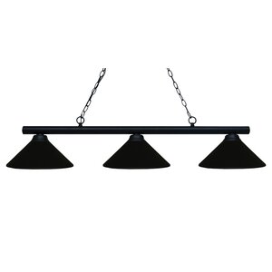 Sharp Shooter 3-Light Kitchen Island Pendant