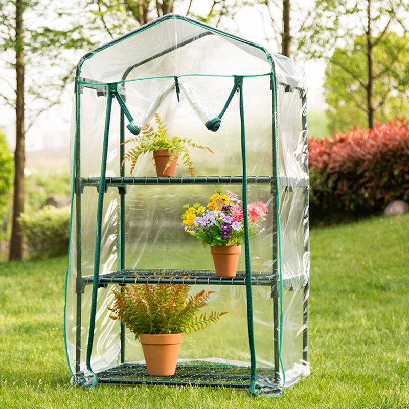 Glitzhome Garden Greenhouse 2 2 Ft W X 1 6 Ft D Growing Rack Reviews Wayfair Life will always find a way, growing organics in controlled environment is a great source for complex materials. wayfair com
