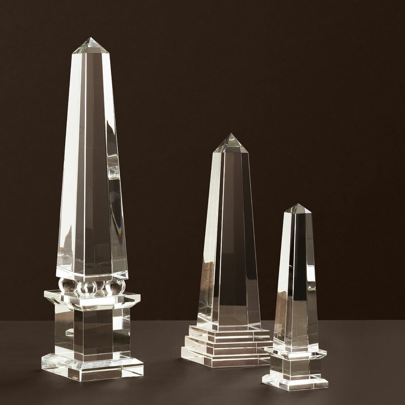 Eichholtz Crystal Glass Obelisk | Perigold