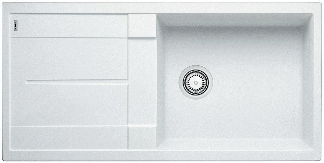 Metra Silgranit N 40 L X 20 W Undermount Kitchen Sink With Drainboard