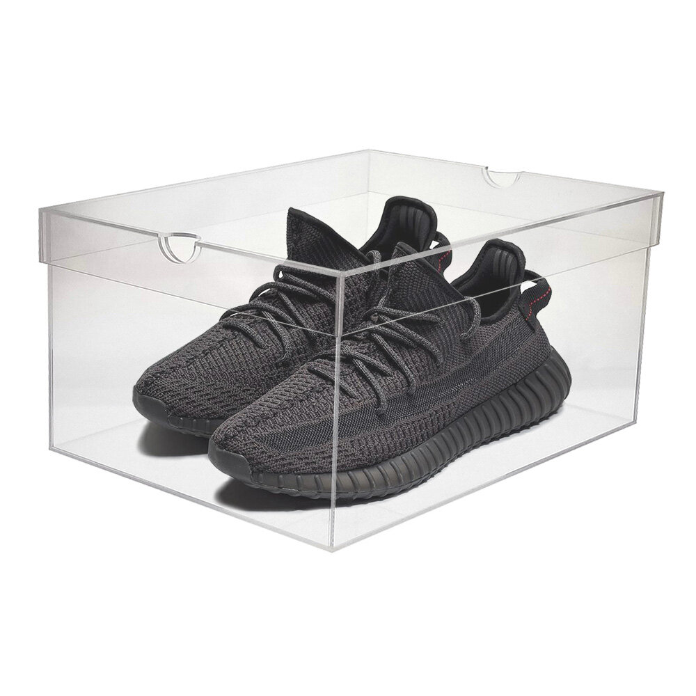 shoes on box