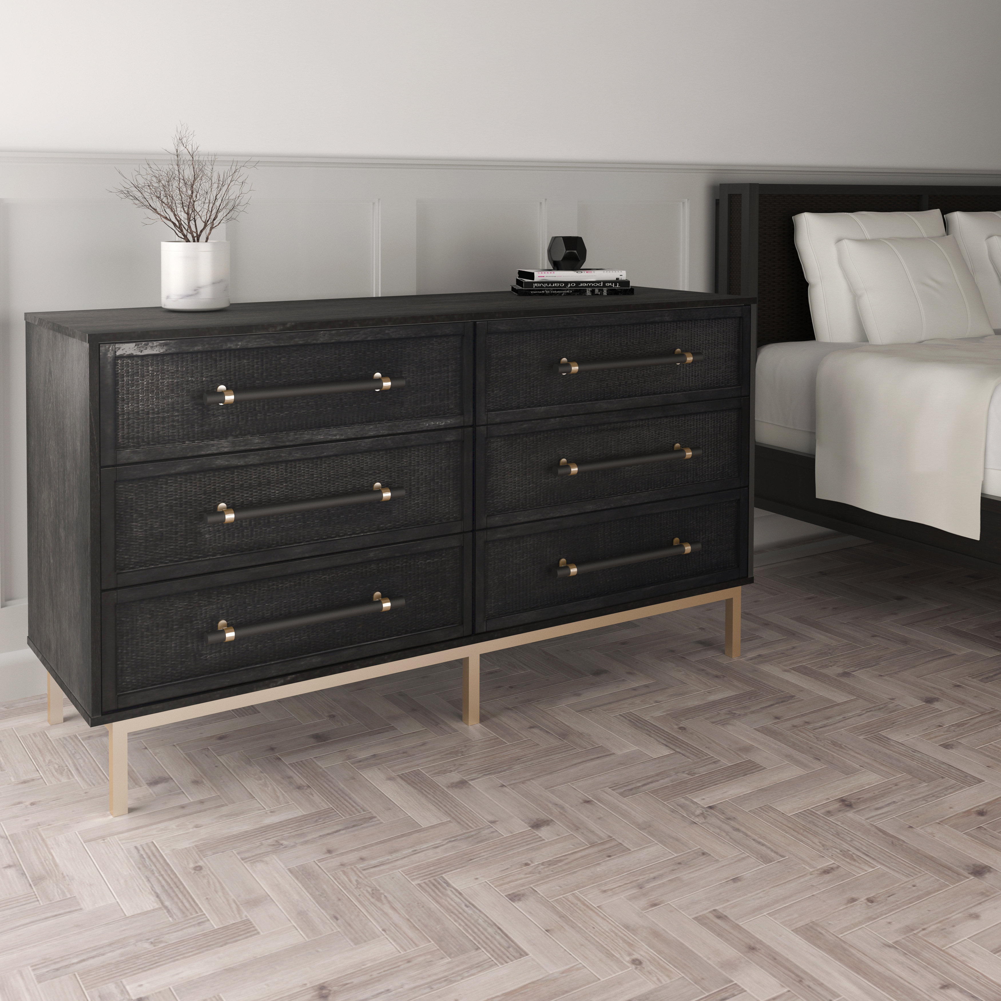 Hopper Studio Sophia 6 Drawer Dresser Reviews Wayfair Hopper Studio Sophia 6 Drawer Dresser
