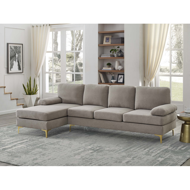 Willa Arlo Interiors Sindy 2 - Piece Upholstered Sectional & Reviews ...