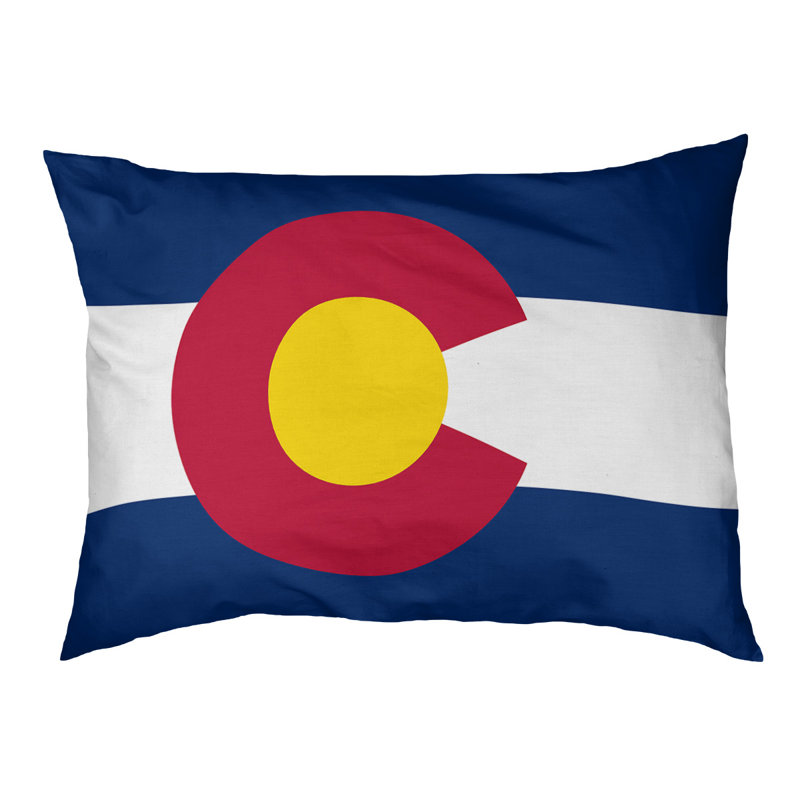 Tucker Murphy Pet Burien Colorado Flag Designer Pillow Wayfair