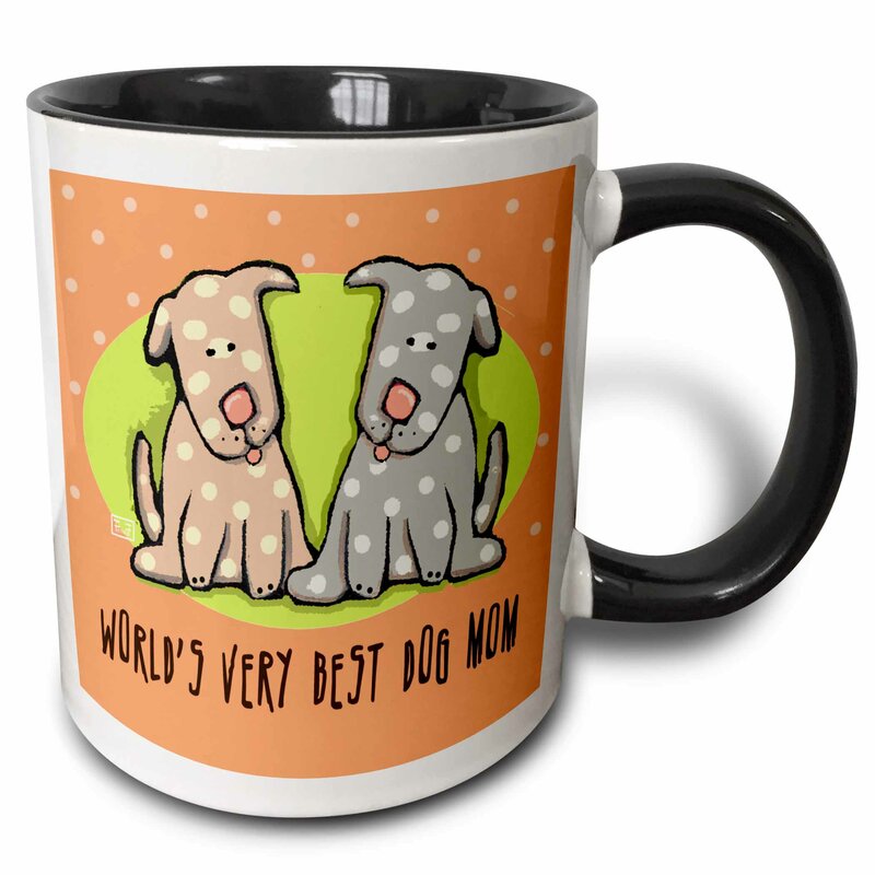 world's best dog mom mug