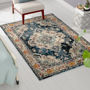 Newburyport Navy/Light Blue Area Rug