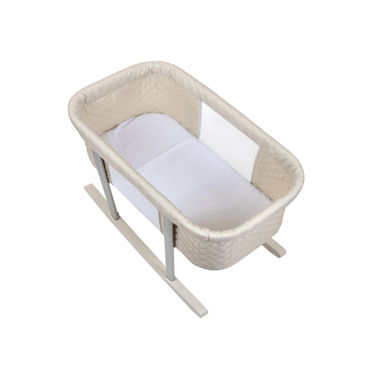 green frog bassinet sheets