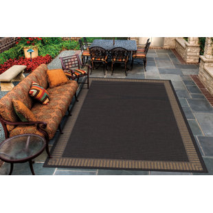 Wayfair | 9' x 12' Black Outdoor Rugs You'll Love in 2022