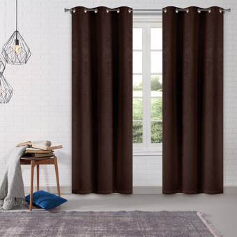 Dr International Kittalilly Toile Blackout Thermal Grommet Curtain Panels Wayfair