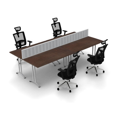 Rectangular Meeting Table Inbox Zero Top Finish: Java