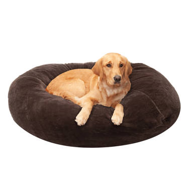 beautyrest large ultra plush cuddler pet bed