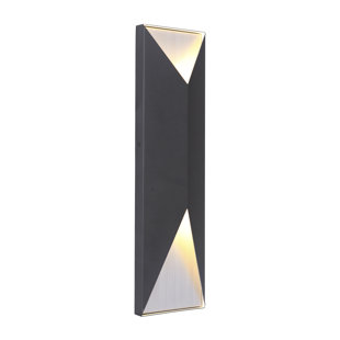 Go to store & view more images Goldschmidt 2-Light LED Pocket Sconce by Brayden Studio