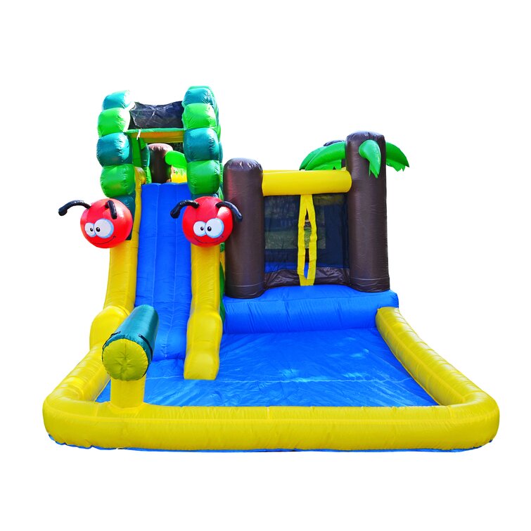 water slides bounce house