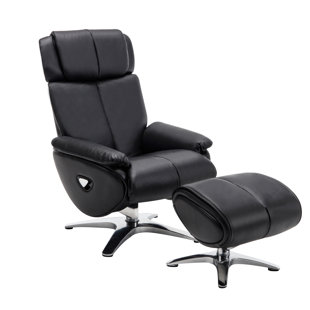 Suellen Swivel Recliner With Ottoman by Orren Ellis Best Design