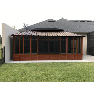 Go to store & view more images Brentwood Backyard Studio 11.5 ft. x 19.5 ft. Solid Wood Storage Shed by Westview Manufacturing