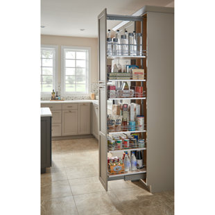 Slim Pull Out Pantry Cabinet Wayfair Ca