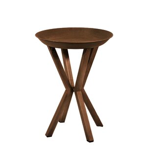 Urbana Pedestal End Table By Union Rustic
