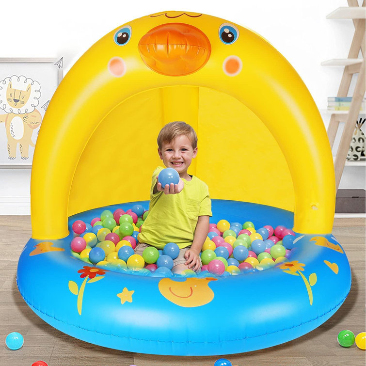 Mingshanancient Piscine Gonflable Pour Bebe Avec Auvent Piscine Pour Enfants Kinkie Wayfair Ca