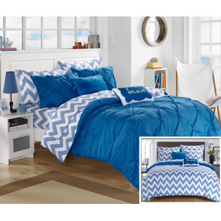 Go to store & view more images Chic Home Louisville Reversible Comforter Set
