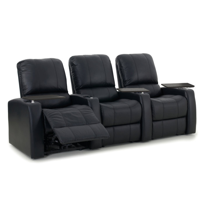Latitude Run Home Theatre Recliner Row Of 3 Reviews Wayfair Ca