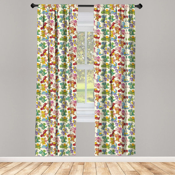 Colorful Fantasy Pattern Shower Curtain Fabric Decor Set with Hooks 4 Sizes 
