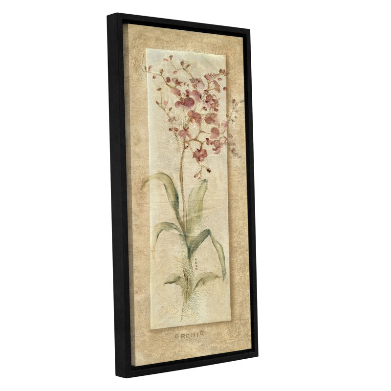 Artwall Orchid Panel By Cheri Blum Framed Painting Print On Wrapped Canvas