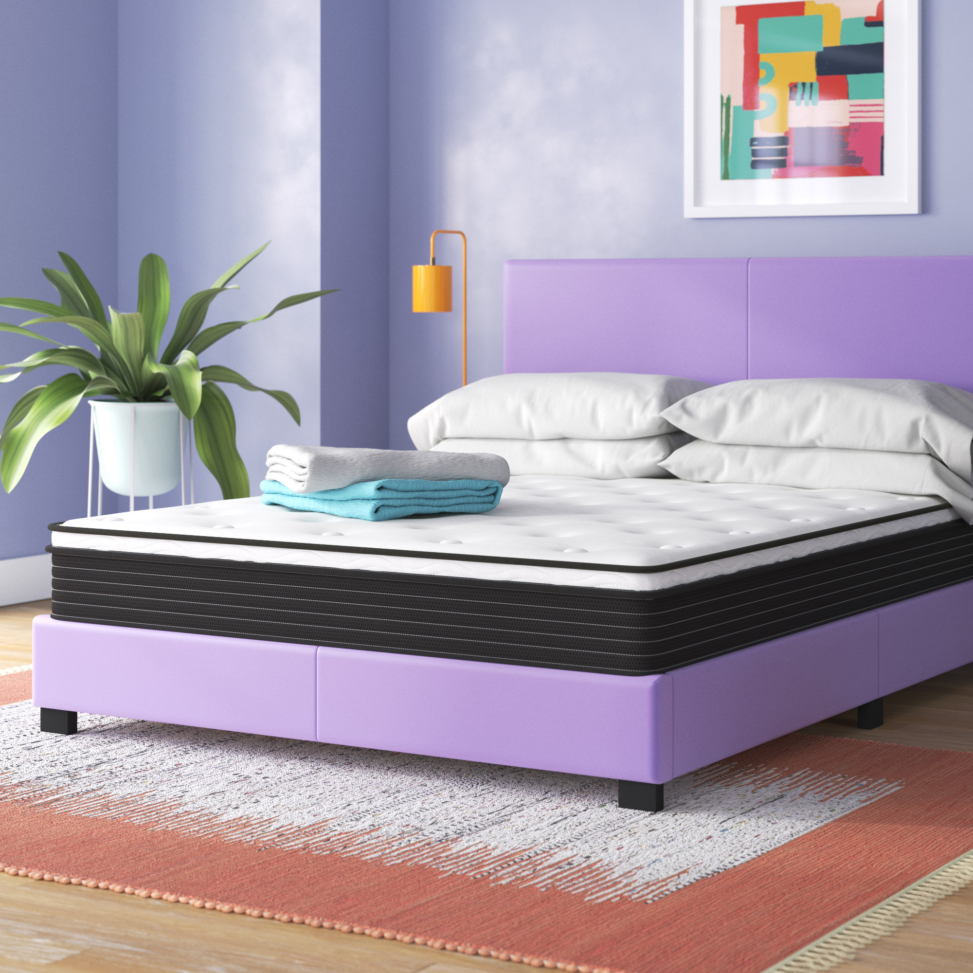 Wayfair Sleep™ 8" Medium Euro Top Innerspring Mattress Wayfair