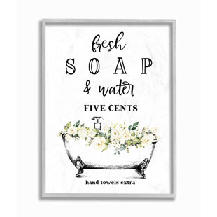 Bath Laundry Wall Art Bathroom Wall Decor